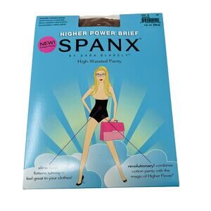 NEW! Spanx Higher Power Brief High Waisted Panty Cocoa - A